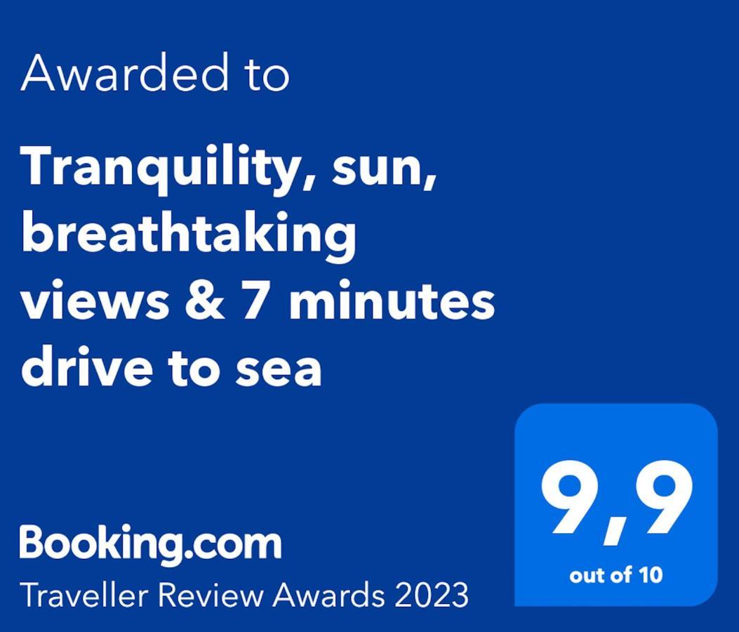 Appartement Tranquility, Sun, Breathtaking Views & 7 Minutes Drive To Sea à Benitachell Extérieur photo